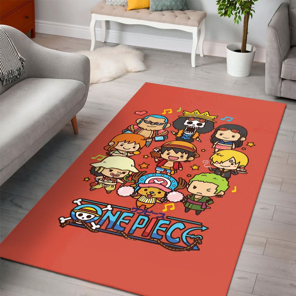 One Piece Chibi Straw Hat Pirates Member Rug for Sale Big Size | One ...