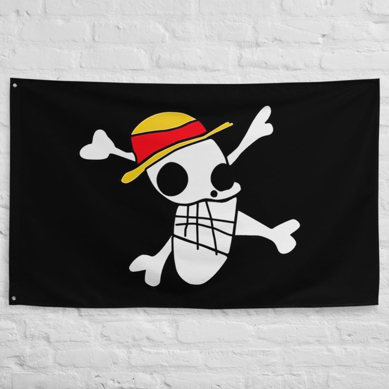 Luffy's Flag Drawing - Straw Hats First Jolly Roger | One Piece ...