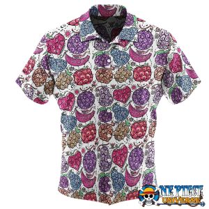 All Devil Fruit Button Up Hawaiian Shirt