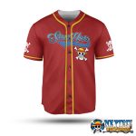 One Piece Strawhats Luffy Baseball Jersey