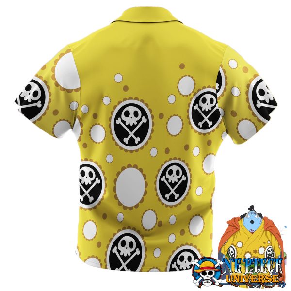 One Piece Jinbe Yellow Wano Hawaiian Shirt