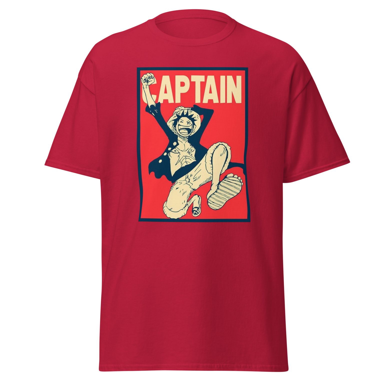 Monkey D Luffy Captain Shirt - Straw Hat Pirates One Piece Shirt - One ...