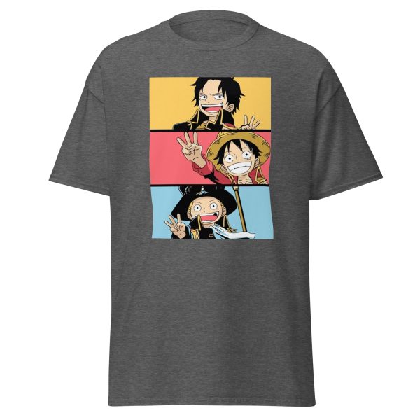 One Piece Anime Brothers Luffy Ace Sabo T-Shirt