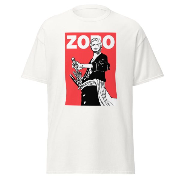 Roronoa Zoro Samurai Manga Shirt – One Piece Japanese T-Shirt