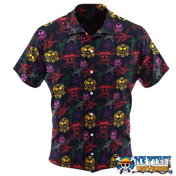 onepiece-jolly-roger-black-button-up-hawaiian-shirt-