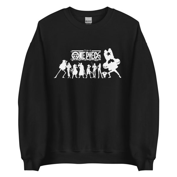 One Piece Straw Hat Pirates Silhouette Sweatshirt