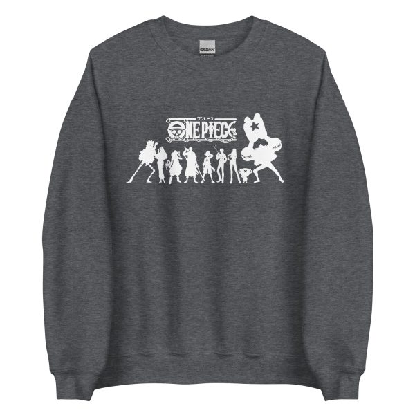 One Piece Straw Hat Pirates Silhouette Sweatshirt