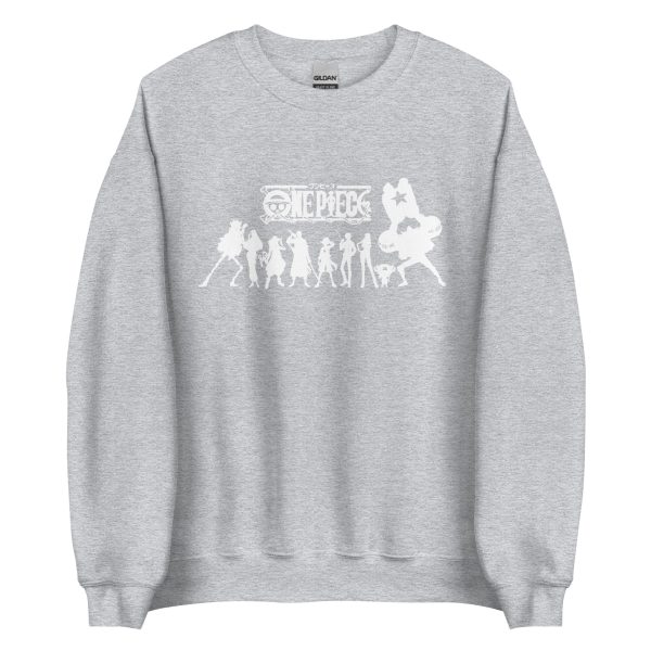 One Piece Straw Hat Pirates Silhouette Sweatshirt