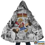 Luffy Gear 5 Jacket Fleece Hooded Cloak