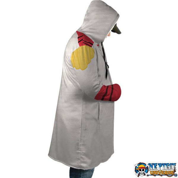 One Piece Admiral Coat Fleece Hooded Jacket