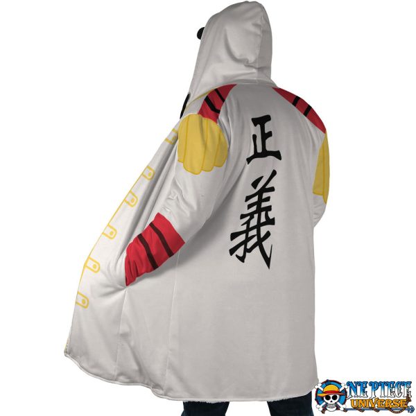 One Piece Admiral Coat Fleece Hooded Jacket