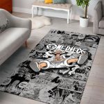 One Piece Luffy Nika Gear 5 Anime Manga Rug