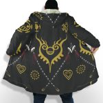 Trafalgar Law Tattoo Pattern Hooded Cloak