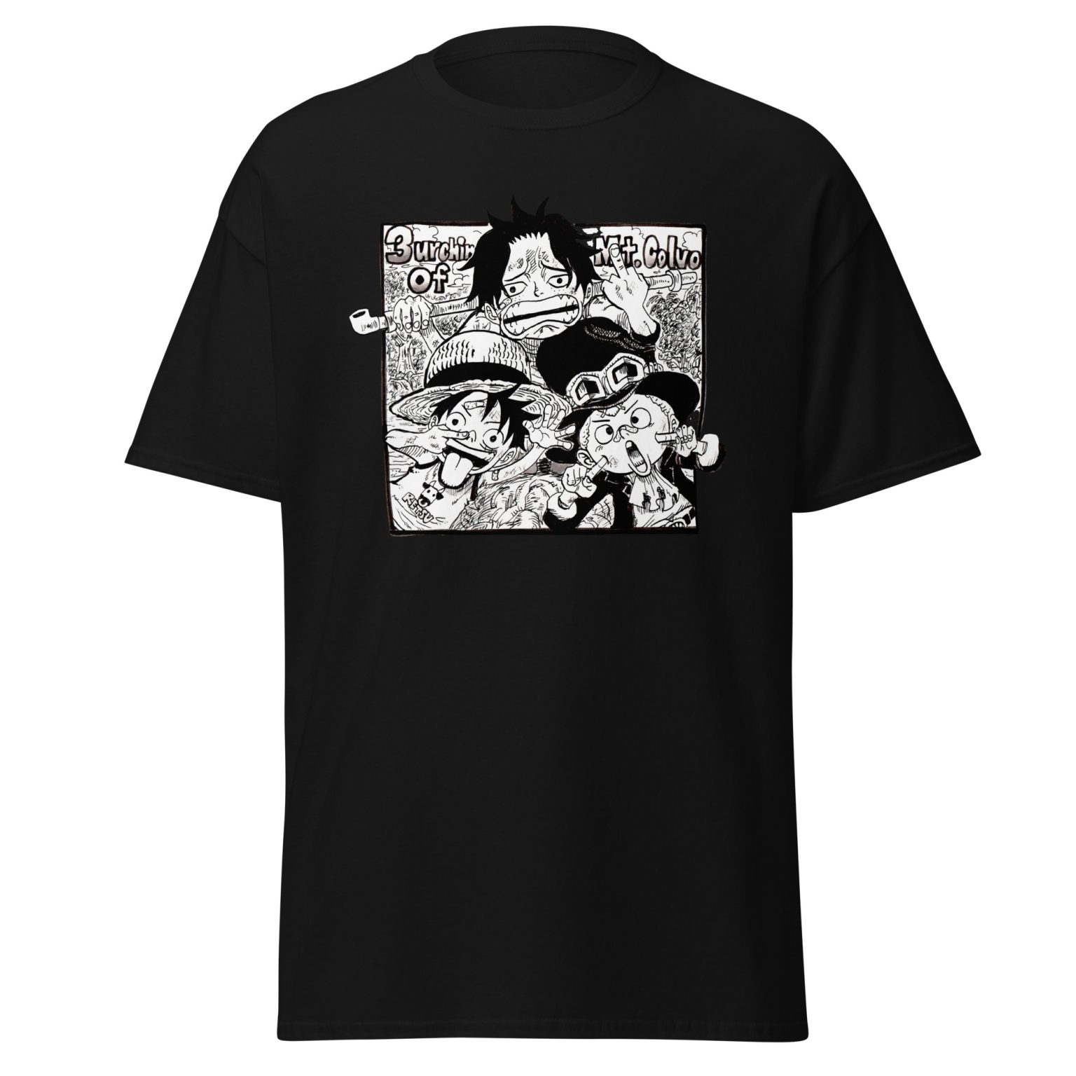 One Piece Manga Luffy , Ace , Sabo T-Shirt - Official One Piece Merch ...