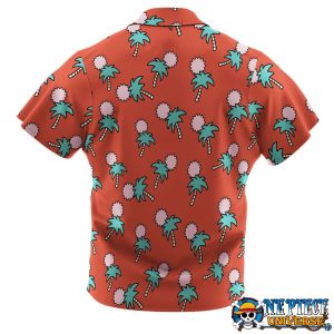 Anime Franky Cutty Flam Hawaiian Button Up Shirt