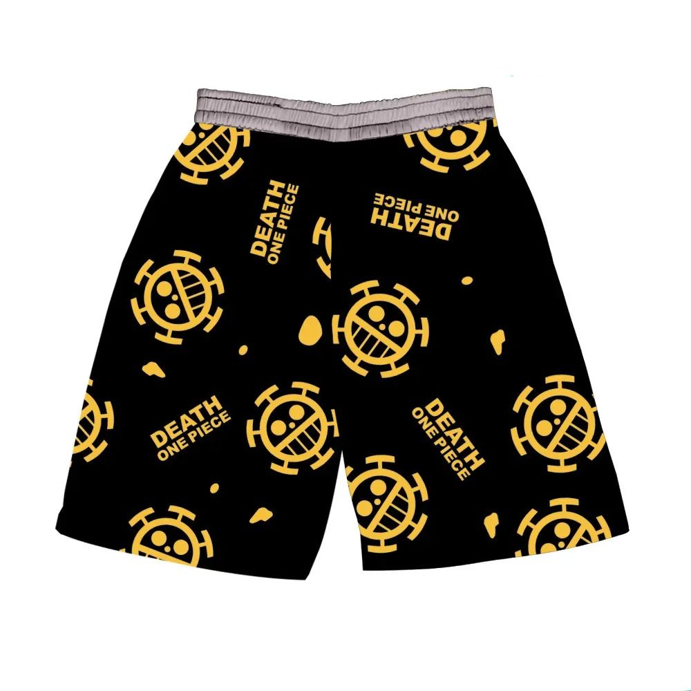 Luffy Ace 3D Digital Printing Shorts