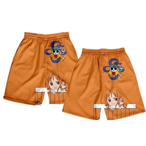 Luffy Ace 3D shorts2