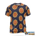 Luffy Dressrosa Sunflower 3D T-Shirt