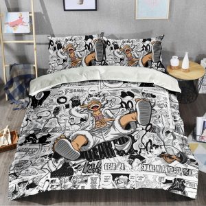 Luffy Gear 5 Manga Anime Bedding Set