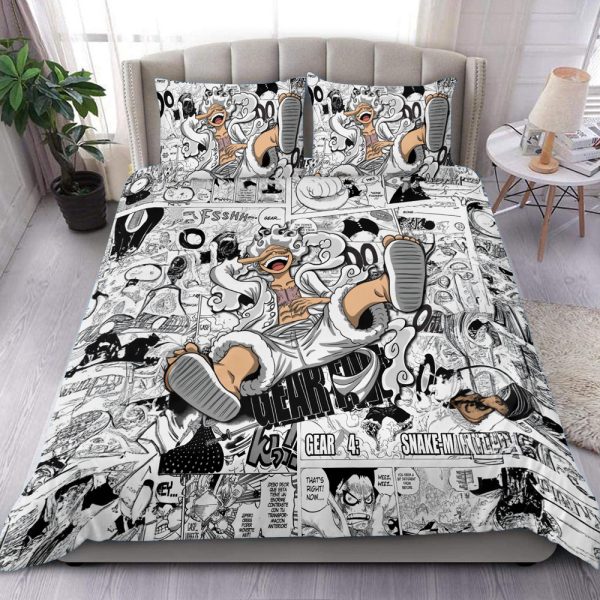 Luffy Gear 5 Manga Anime Bedding Set