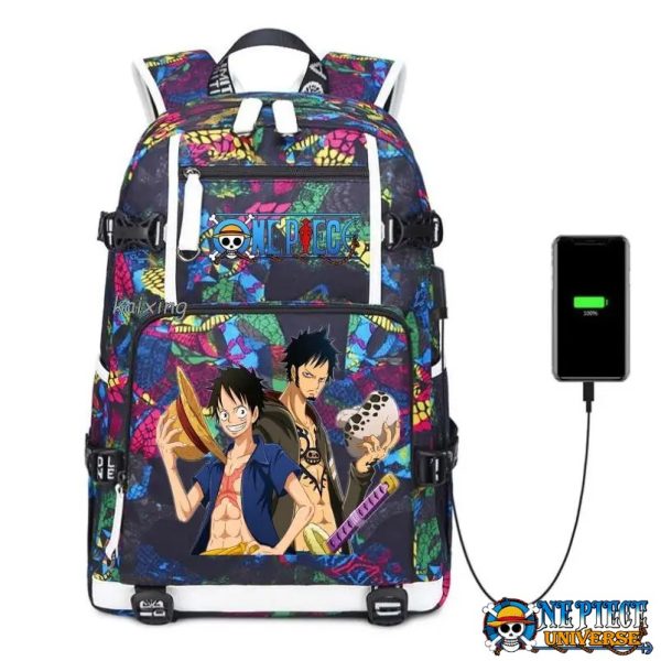 Luffy Usb Charging Backpack picture_color (17)