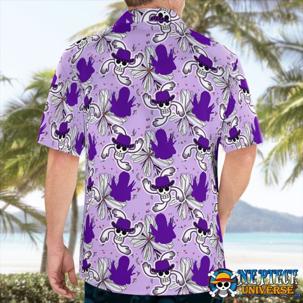 Nico Robin Purple Hawaiian Shirt Button Up