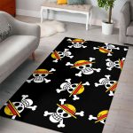 One Piece Anime Strawhat Pirates Jolly Roger Rug