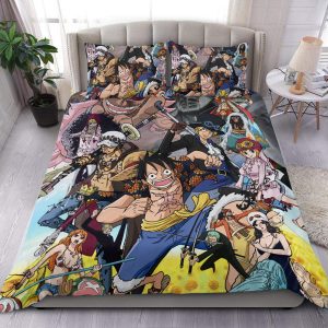 One Piece Bedding Set Straw Hat Pirates Dressrosa Arc