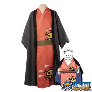 One Piece Bepo Cosplay Wano Costume Kimono Outfit