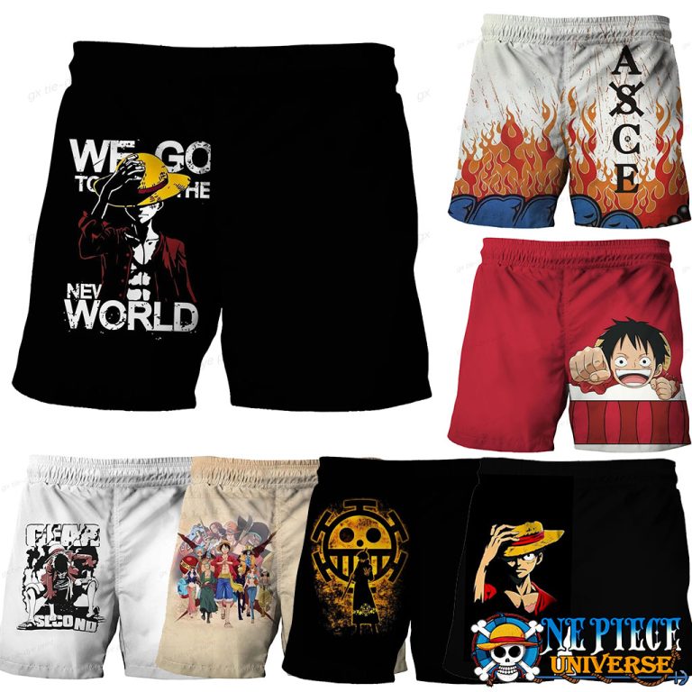 One Piece Luffy Shorts Pants 3D HOT Trend 2024 (15 Styles) | One Piece ...