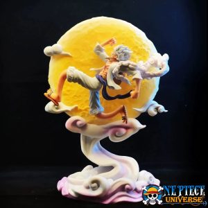 One Piece Nika Luffy Statue Moon Light