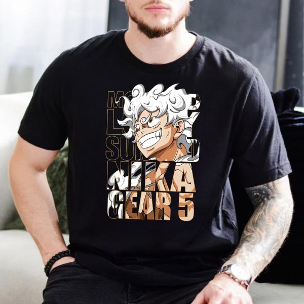 One Piece T-Shirt Luffy Gear 5 Nika