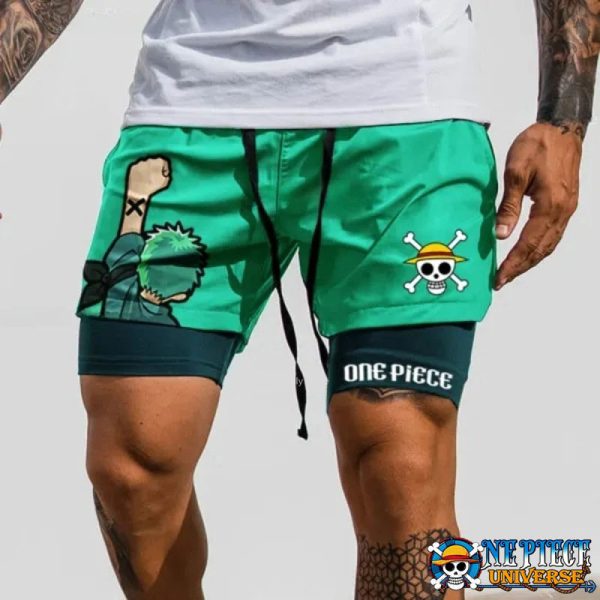 One Piece 3D Print Luffy Swimming Shorts