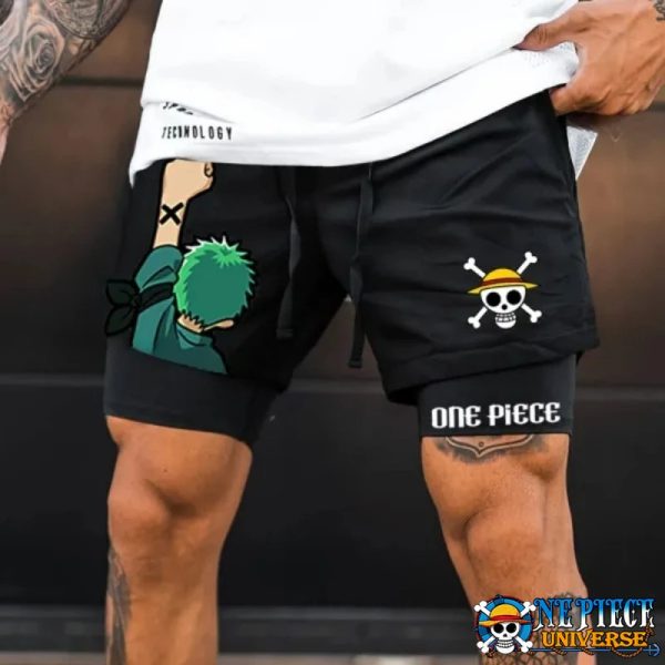 One Piece 3D Print Luffy Swimming Shorts