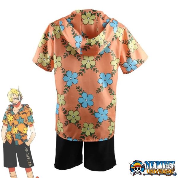 Sanji Egghead Island Outfits Cosplay Costume SET