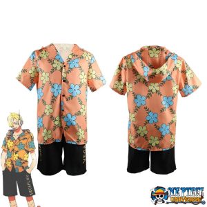 Sanji Egghead Island Outfits Cosplay Costume SET