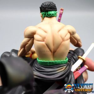 Zoro Statue Sitting On a Barrel