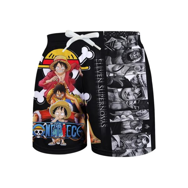 black luffy shorts one_piece_04