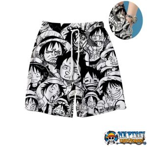 meme onepiece luffy black white