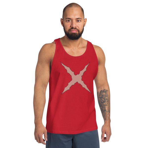 One Piece Anime Luffy Scar Men's Tank Top