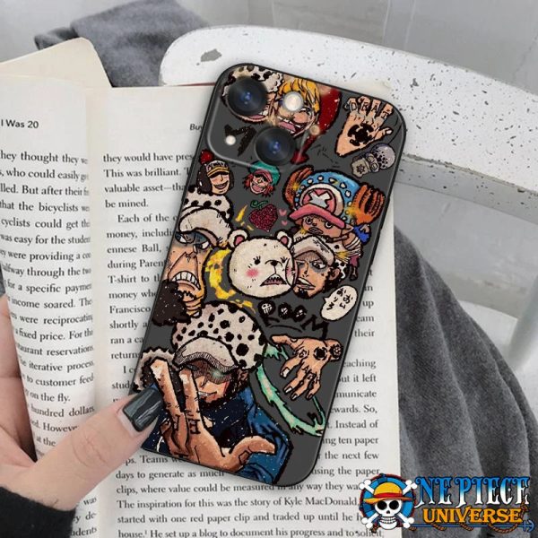 one piece phone case b17hblk01