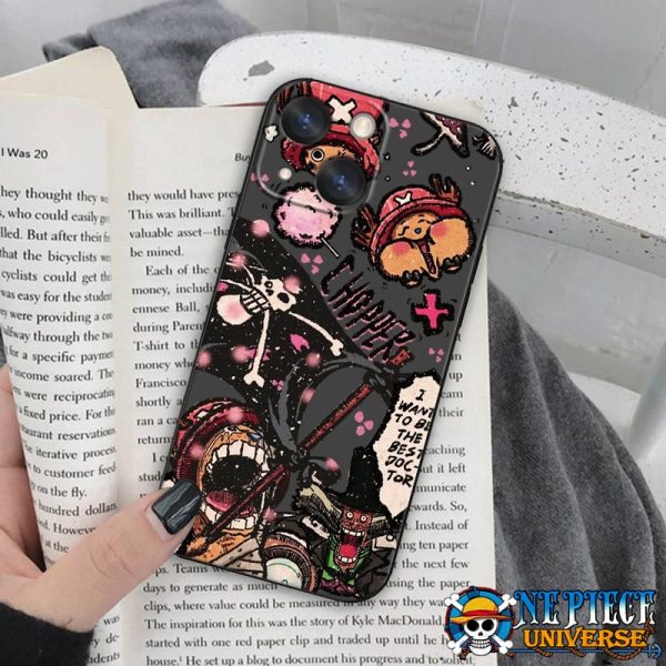 one piece phone case b17hblk05