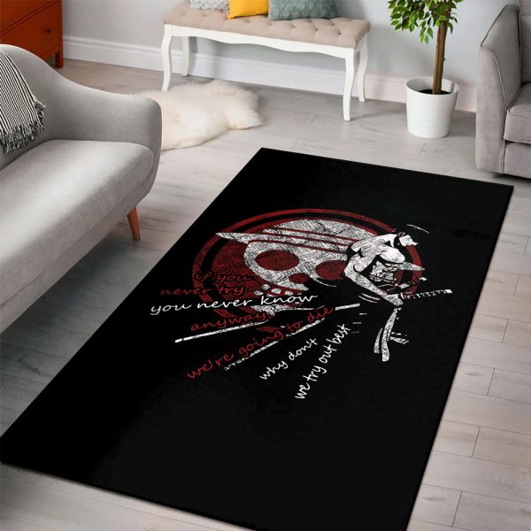 One Piece Zoro "We are going to die" Rug