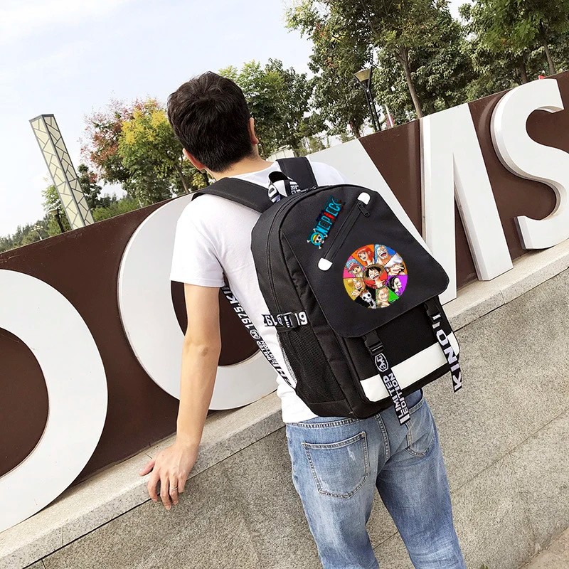 Luffy Backpack Black