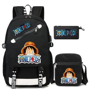 3pcs set Anime One Piece Backpack 4871800