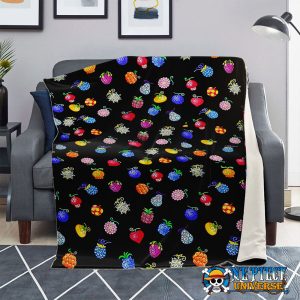 All Devil Fruits Anime One Piece Blanket