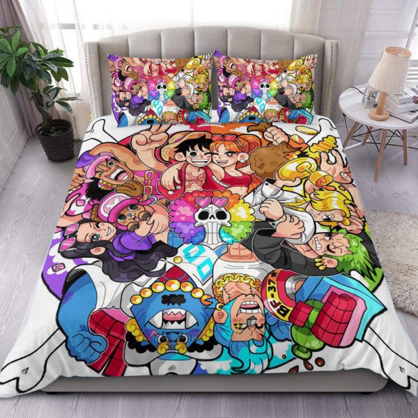 Circle of Chibi Straw Hats Bed Set 1