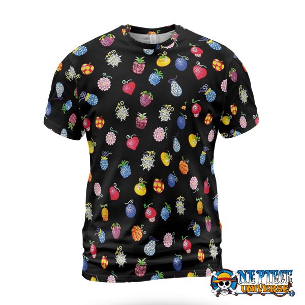 Anime Devil Fruits One Piece T-Shirt