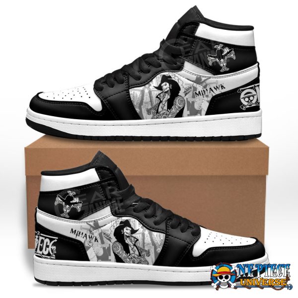 One Piece Dracule Mihawk Manga Style Jordan Shoes