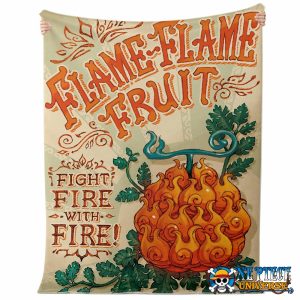 Flame Flame Fruit One Piece Blanket